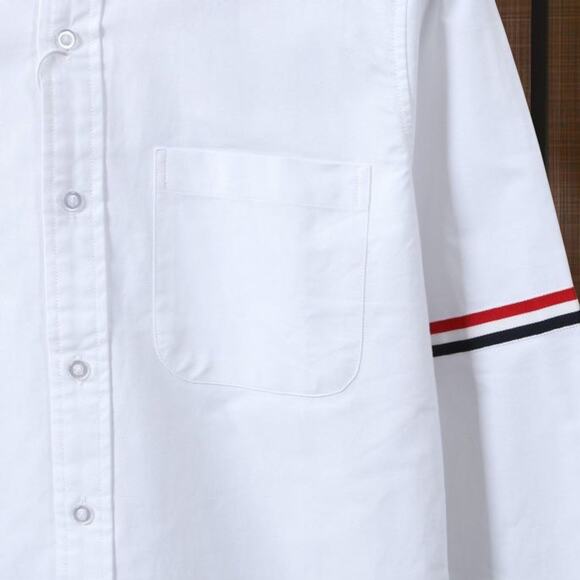 Thom Browne Men's Long Sleeve Shirt - Picture 3 of 5